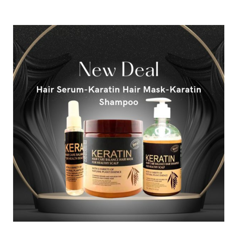 Pack Of 3 Items Keratin Hair Mask Main Image